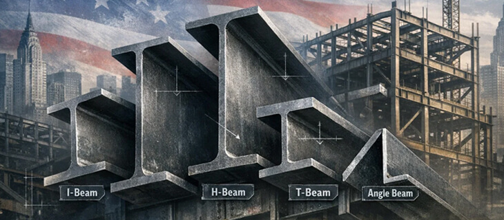 The Backbone of American Construction: Understanding the Different Types of Steel Beams