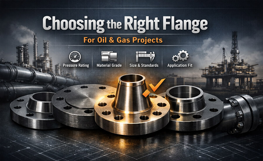 How to Choose the Right Flange for Oil & Gas Projects