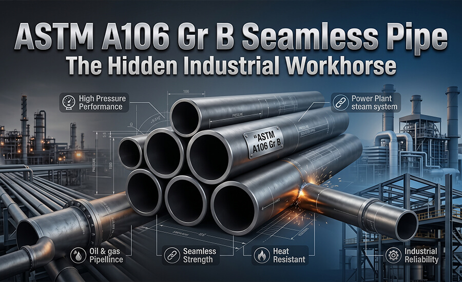 ASTM A106 Gr B Seamless Pipe: The Hidden Industrial Workhorse Every Project Depends On