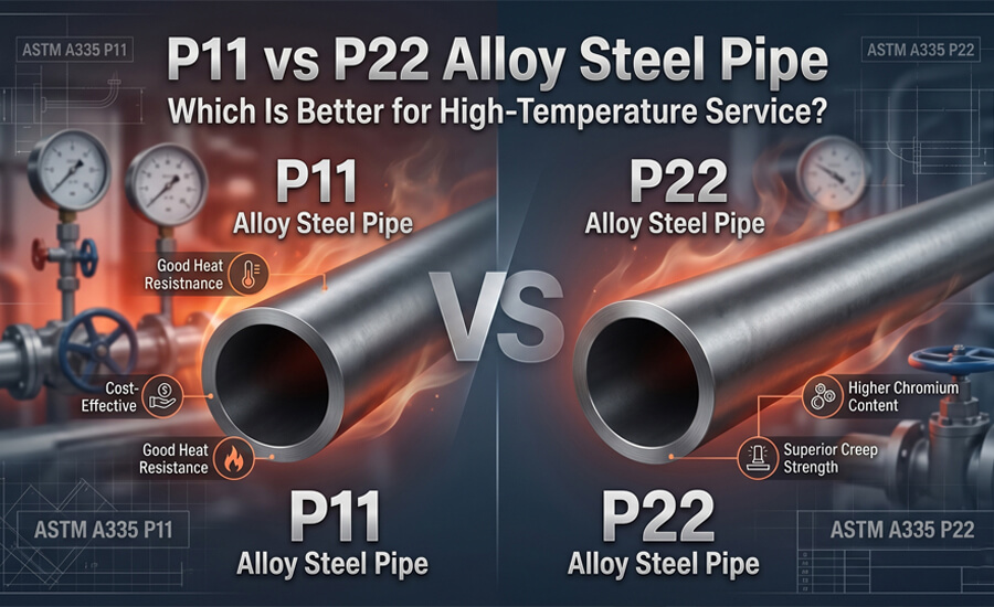 P11 vs P22: Which Alloy Steel Pipe Is Better for High-Temperature Service?