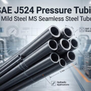 Pressure Tubing (SAE J524) Mild Steel MS Seamless Steel Tubes