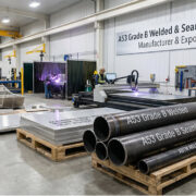 A53 Grade B Pipes, ASTM A53 Pipes, Seamless Pipes, Welded Pipes, Steel Pipe Manufacturer, Pipe Exporter, Carbon Steel Pipes, Industrial Pipes, Nakoda Steel Industry, ASTM A53 Grade B