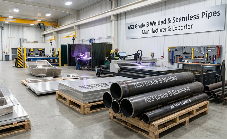 A53 Grade B Welded and Seamless Pipes – Why Nakoda Steel Industry is the Best Choice
