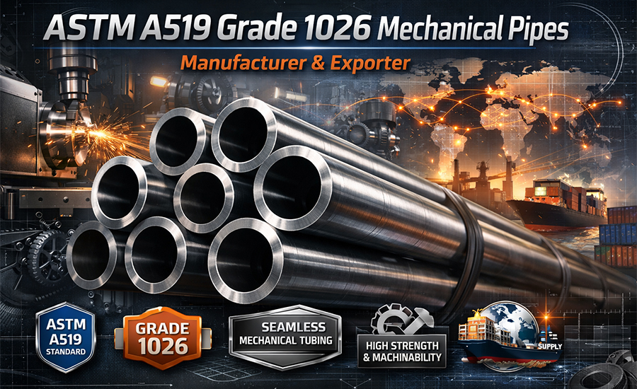 ASTM A519 Grade 1026 Mechanical Pipes: Complete Specifications & Supplier Guide
