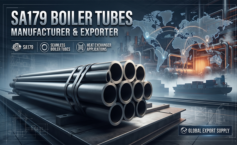 ASME SA179 Boiler Tubes: Complete Manufacturing & Exporter Guide from Nakoda Steel Industry