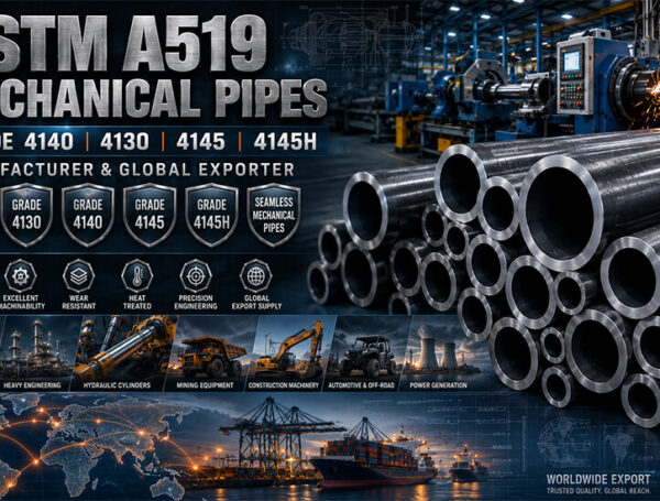 ASTM A519 High-Strength Mechanical Pipes: 4140, 4130, 4145, 4145H Guide
