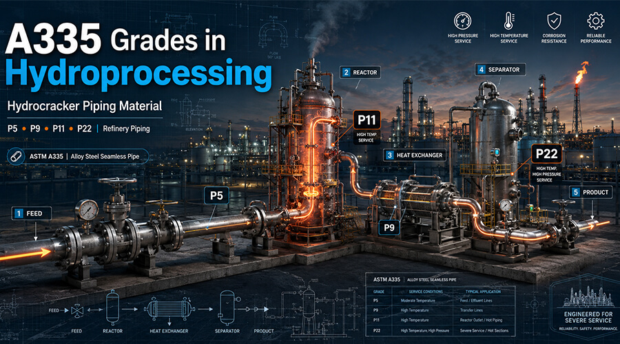 Hydrocracker Piping Material: A Circuit-by-Circuit Map of A335 Grades