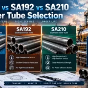 SA179 vs SA192 vs SA210: How to Select the Right Boiler Tube